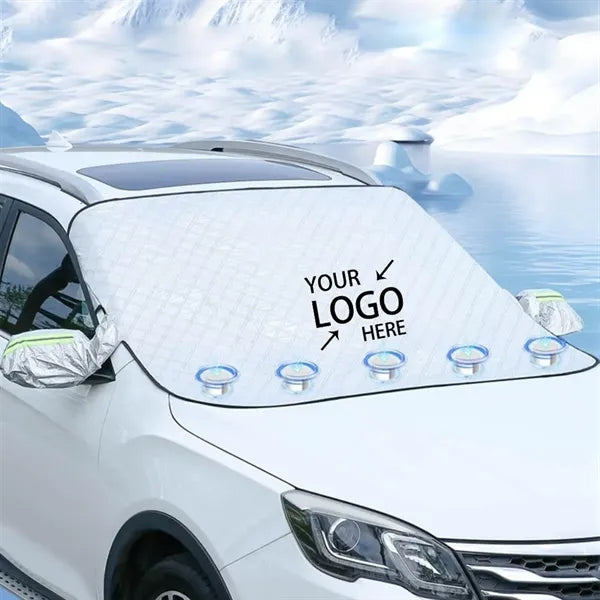 Car Ice and Snow Windshield Cover with Side Mirror Protector
