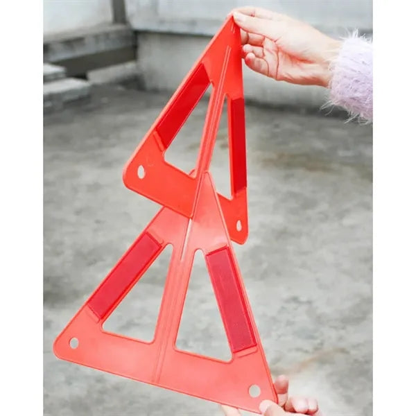 Car Roadside Emergency Reflective Warning Safety Triangle