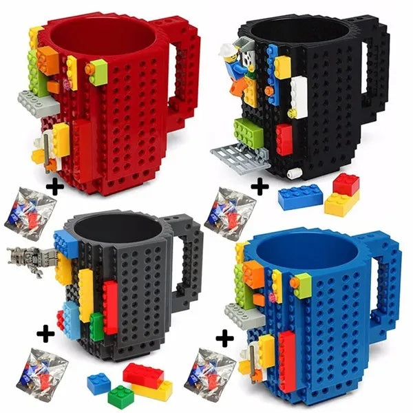 Block Puzzle Bulid On Lego Mug