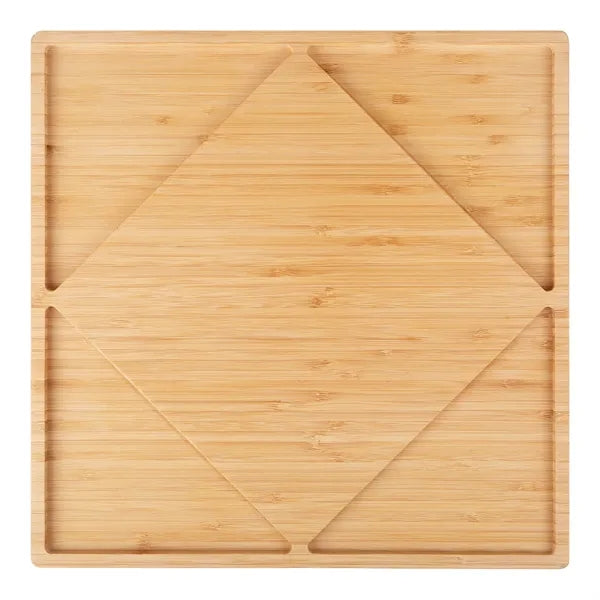 Bamboo Cheese Board Charcuterie Platter