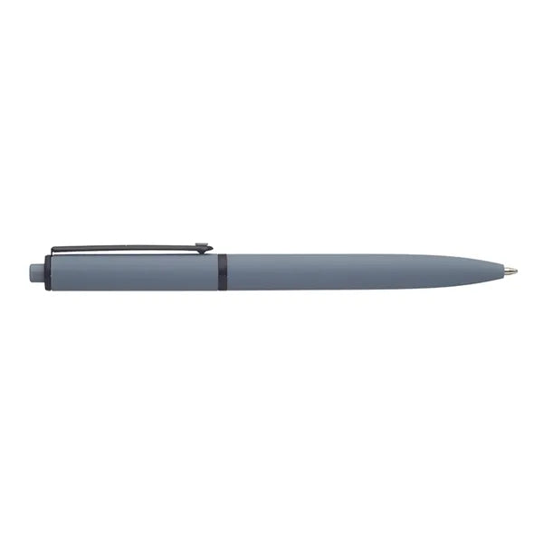 Solid Rubber Coated Plastic Ballpoint Pens
