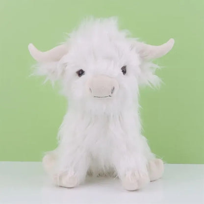 Highland Cow Brown Stuffed Animal Toy