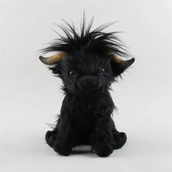 Highland Cow Brown Stuffed Animal Toy