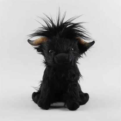 Highland Cow Brown Stuffed Animal Toy