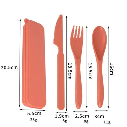 Wheat Straw Cutlery Set