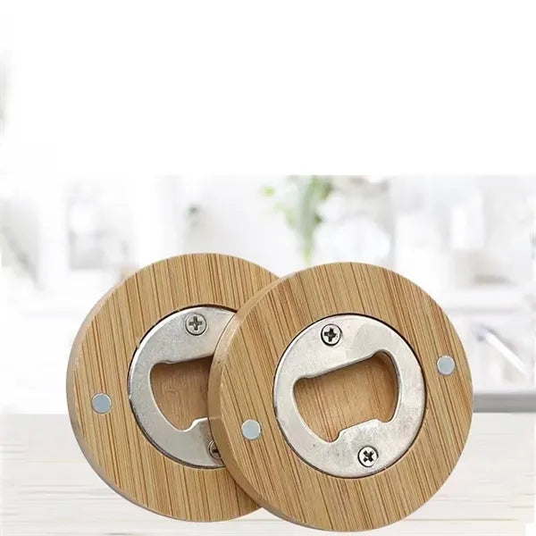 Bamboo Bottle Opener