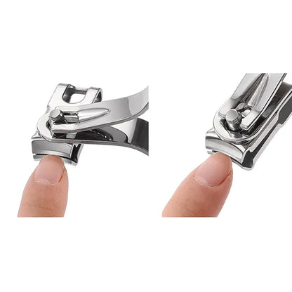 360 Degree Rotating Stainless Steel Nail Clipper