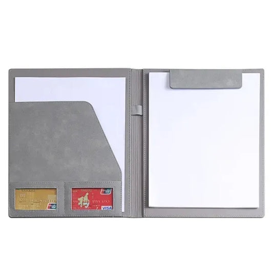 A4 Leather Business Padfolio