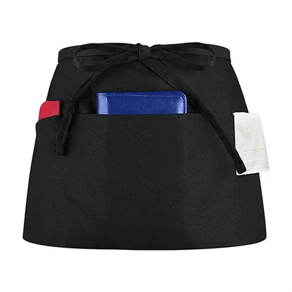 3 Pockets  Server Half Aprons