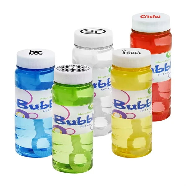 4oz. Bubbles in Translucent Bottle