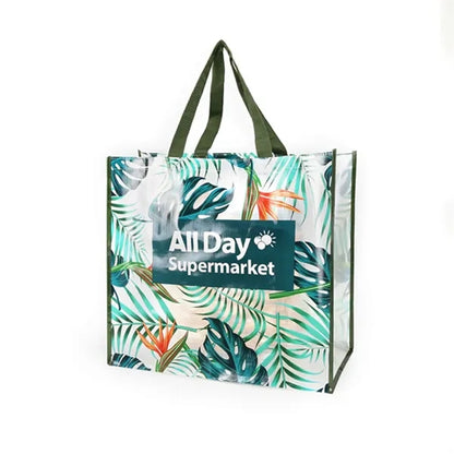 Deluxe 13" Laminated Tote