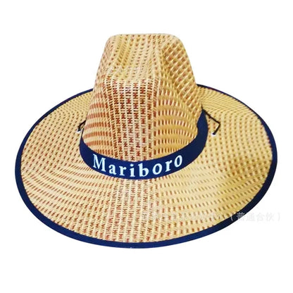 Cowboy Straw Hat With Customizable Band
