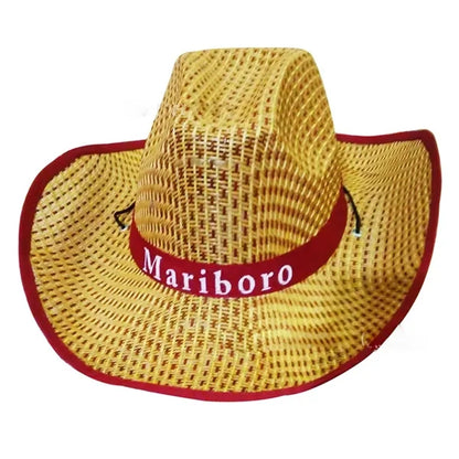 Cowboy Straw Hat With Customizable Band