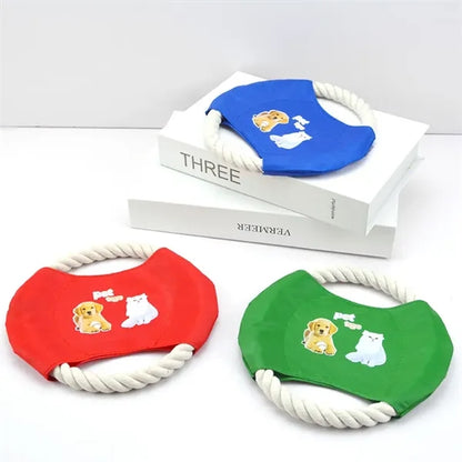 Cotton Rope Dog Flying Disc