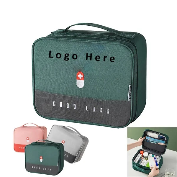 Portable Outdoor First Aid Kit Bag Medicine Storage