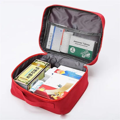 Portable Outdoor First Aid Kit Bag Medicine Storage