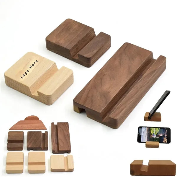 Wooden Cell Phone Stand