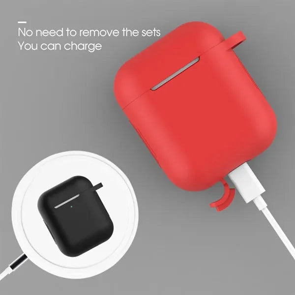 Silicone Airpods Case Earphone Protective Covers