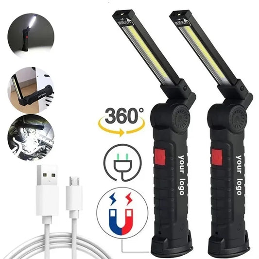 Work Light Rechargeable Mechanic Flashlight