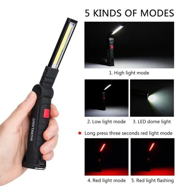 Work Light Rechargeable Mechanic Flashlight