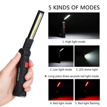 Work Light Rechargeable Mechanic Flashlight