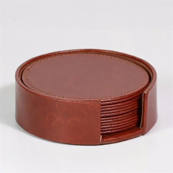 PU Coaster set of 6pcs