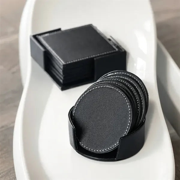 PU Coaster set of 6pcs