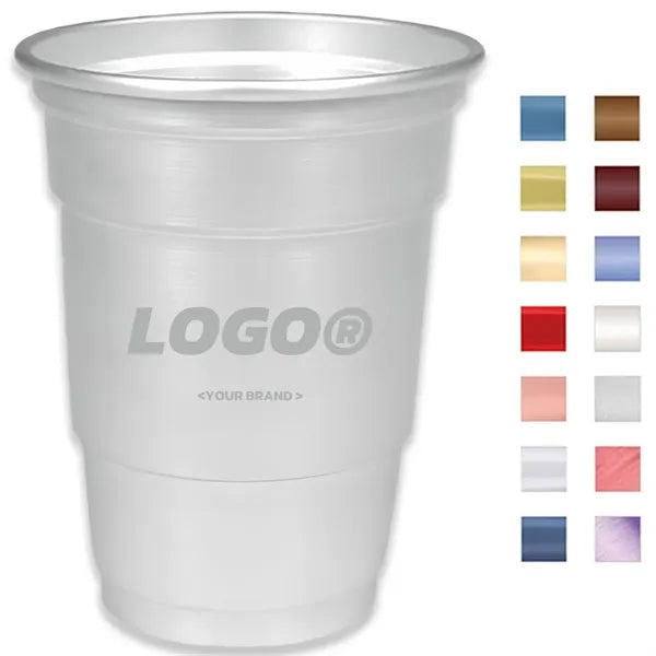 16oz. Recyclable Aluminum Beer Cups for Parties and Outdoors