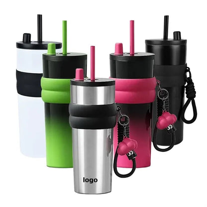 24 Oz. Insulated Tumbler Stainless Steel With Lid
