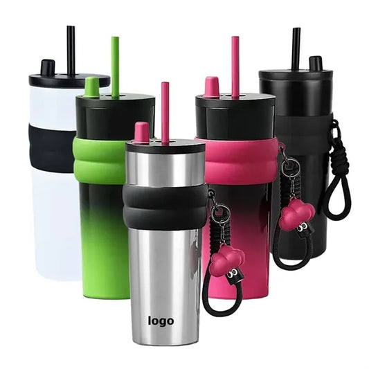 24 Oz. Insulated Tumbler Stainless Steel With Lid