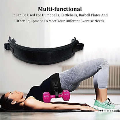 Hip Thrust Belt for Dumbbells