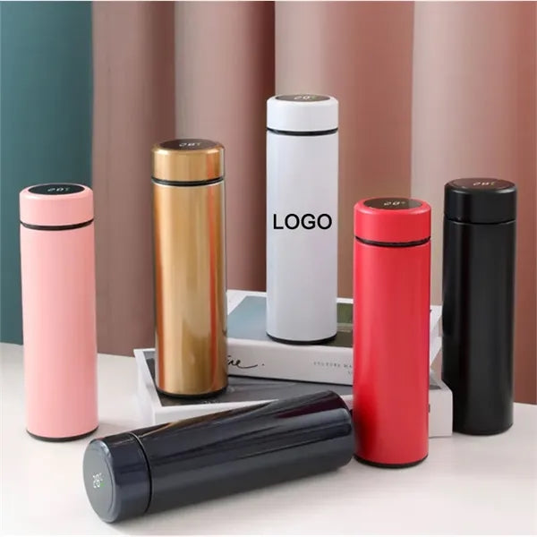 16OZ LCD Display Smart Thermos Cup