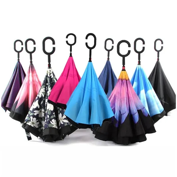 Inverted Car Folding Umbrella