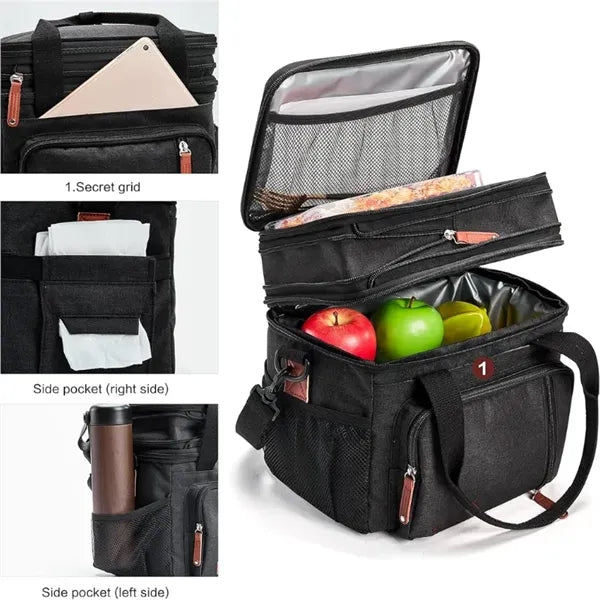 Expandable Insulated Large Lunch Bag