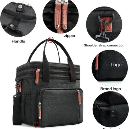 Expandable Insulated Large Lunch Bag