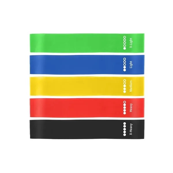 A Set Of Five For Tpe Yoga Stretch Band Resistance Training