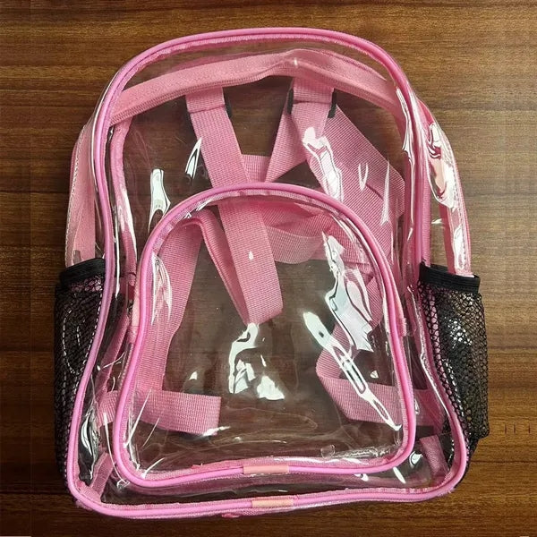 Pvc Transparent Backpack