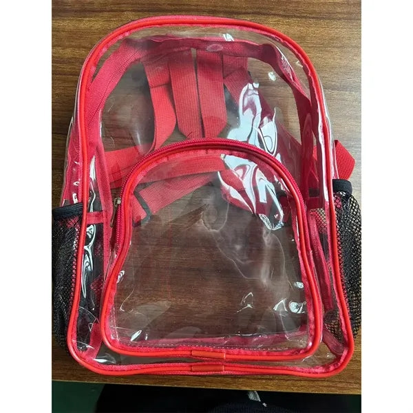 Pvc Transparent Backpack