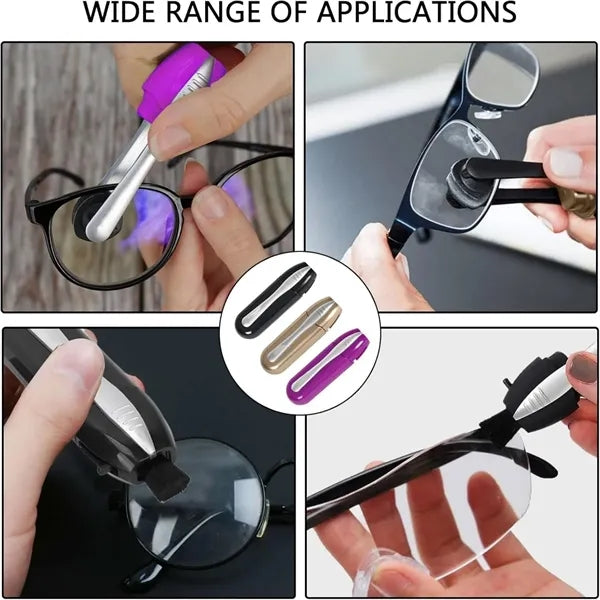 Portable Glasses Brush Cleaning Tool