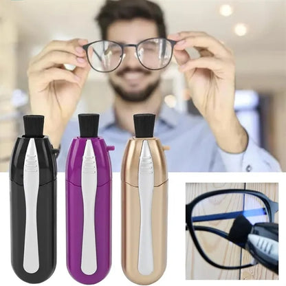 Portable Glasses Brush Cleaning Tool