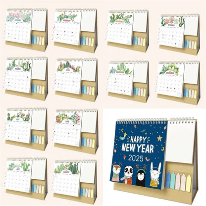 2025 New Year Flip Desk Calendar