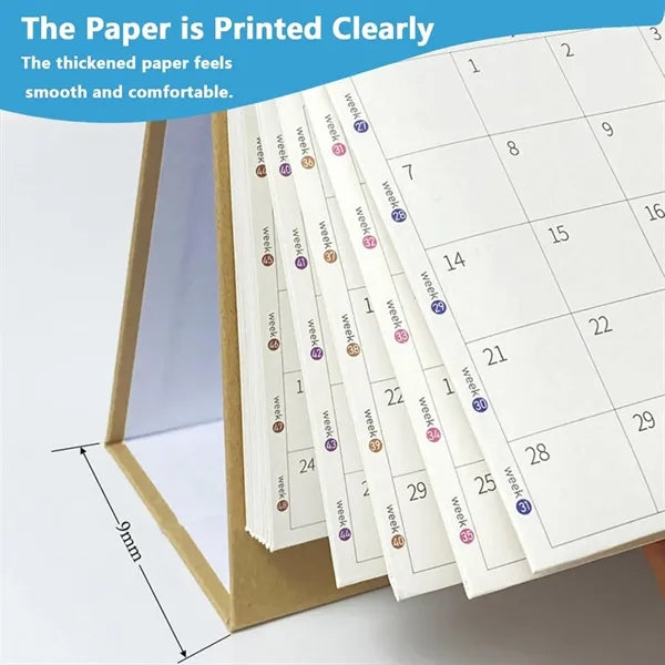 2025 New Year Flip Desk Calendar