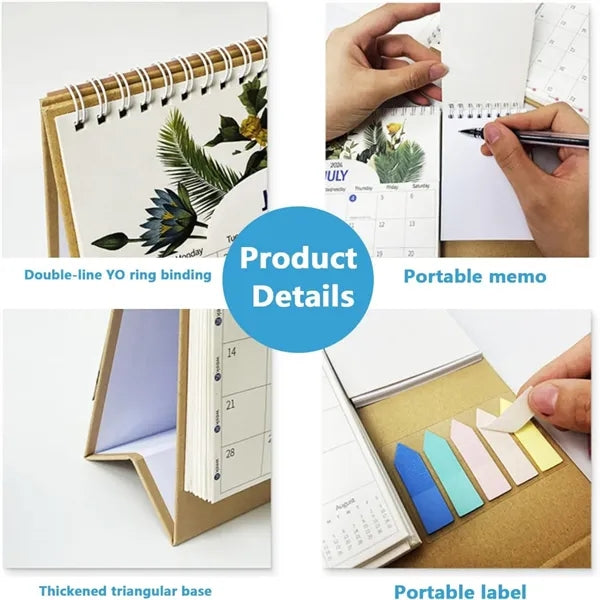 2025 New Year Flip Desk Calendar