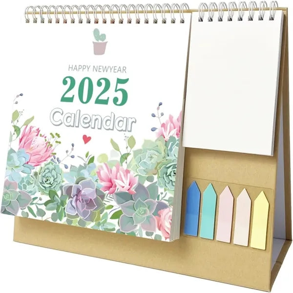 2025 New Year Flip Desk Calendar