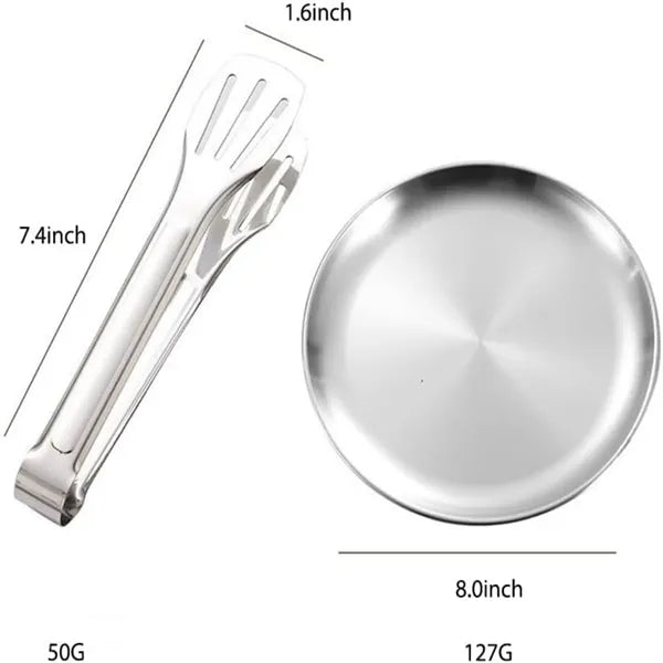 10 Piece Camping Silverware Kit