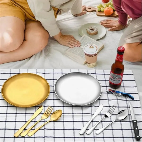 10 Piece Camping Silverware Kit