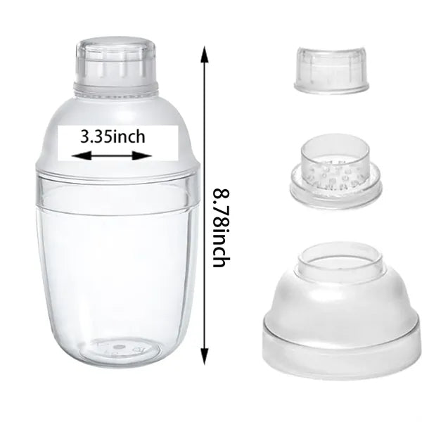 Plastic Cocktail Shaker