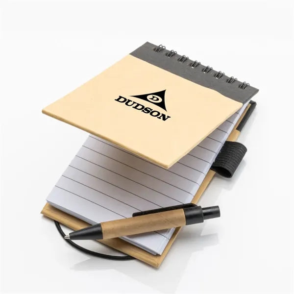 Recycled Flip-up Notepad/Pen