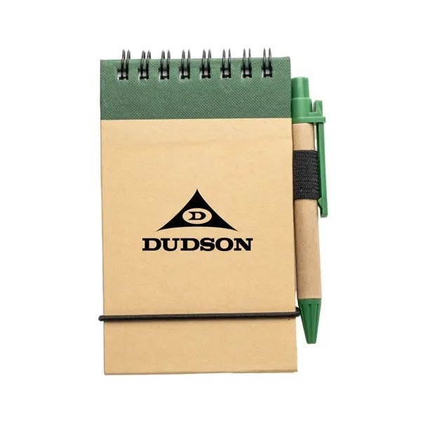 Recycled Flip-up Notepad/Pen