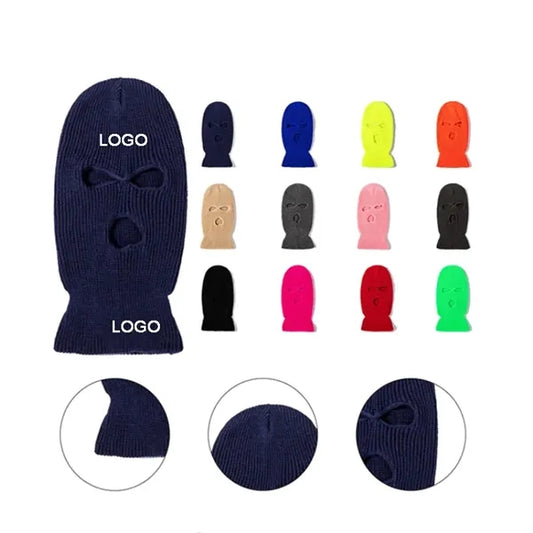 3 Hole Winter Knitted Mask